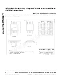 MAX5071CAUA-T Datasheet Page 22