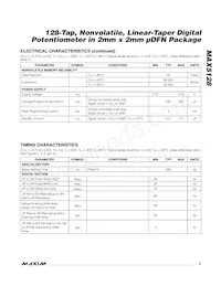 MAX5128ELA+T Datasheet Page 3
