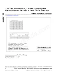 MAX5128ELA+T Datenblatt Seite 14
