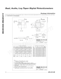 MAX5409ETE+ Datasheet Page 12