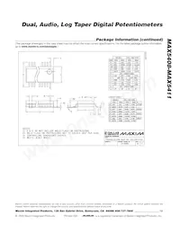MAX5409ETE+ Datasheet Page 13