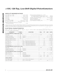 MAX5439EUD+T Datasheet Page 2