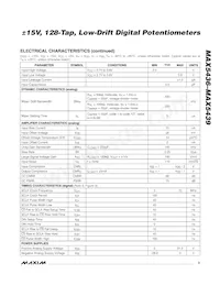 MAX5439EUD+T Datasheet Page 3
