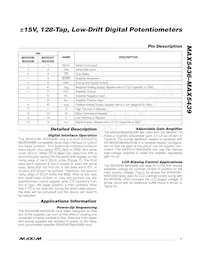 MAX5439EUD+T Datasheet Page 7