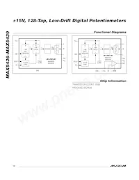 MAX5439EUD+T Datasheet Page 10
