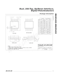 MAX5454EUB+ Datasheet Page 11