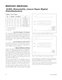 MAX5481ETE+T Datasheet Page 16