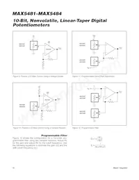 MAX5481ETE+T Datasheet Page 18
