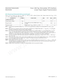 MAX5489ETE+T Datasheet Page 4