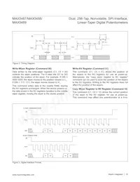 MAX5489ETE+T Datasheet Page 10