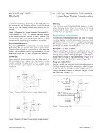 MAX5489ETE+T Datasheet Page 11