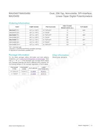 MAX5489ETE+T Datasheet Page 13