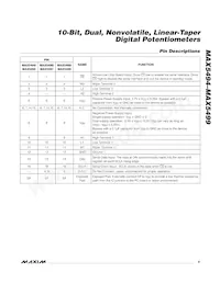 MAX5499ETE+T Datasheet Page 9