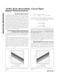 MAX5499ETE+T Datasheet Page 12