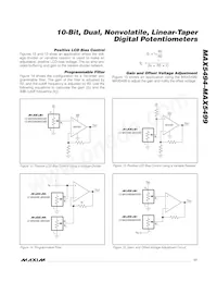 MAX5499ETE+T Datasheet Page 17