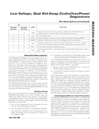 MAX5909UEE+TG11 Datasheet Page 9