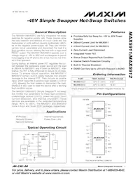MAX5912ESE+T Datenblatt Cover