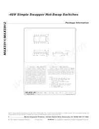 MAX5912ESE+T Datasheet Page 8