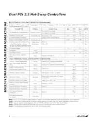 MAX5916EUI+T Datasheet Page 4