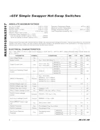 MAX5917AESE+T Datasheet Page 2