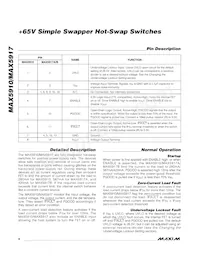 MAX5917AESE+T Datasheet Page 8