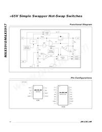 MAX5917AESE+T Datasheet Page 10