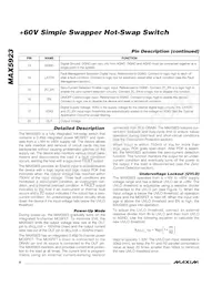 MAX5923EUP+T Datasheet Page 8