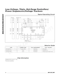 MAX5930EEG+T Datasheet Page 22