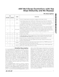 MAX5937LCESA+T Datasheet Pagina 7