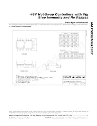 MAX5937LCESA+T Datasheet Page 23