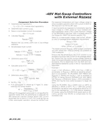 MAX5949BESA+T Datasheet Page 15