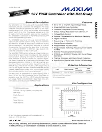 MAX5950ETJ+ Datenblatt Cover