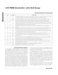 MAX5950ETJ+ Datasheet Page 12