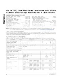 MAX5970ETX+T Datenblatt Seite 2