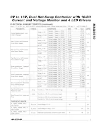 MAX5970ETX+T Datasheet Pagina 3