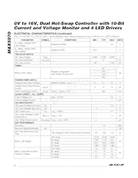 MAX5970ETX+T Datenblatt Seite 4