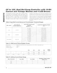 MAX5970ETX+T Datasheet Page 18