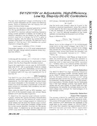 MAX771C/D Datasheet Page 17