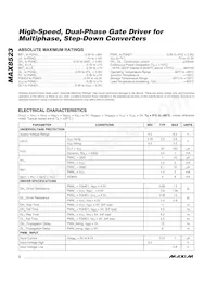 MAX8523EEE+T Datasheet Page 2