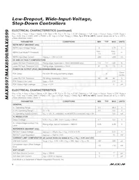 MAX8599ETE+T Datasheet Page 4
