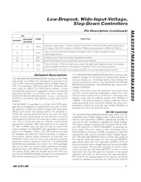 MAX8599ETE+T Datasheet Page 11
