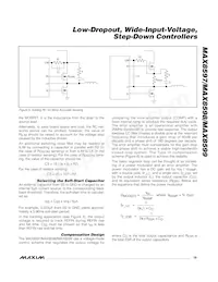 MAX8599ETE+T Datasheet Page 19