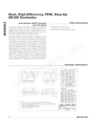 MAX863EEE+T Datasheet Pagina 16