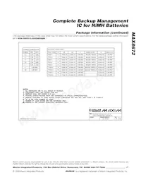 MAX8672ETD+T Datasheet Page 17