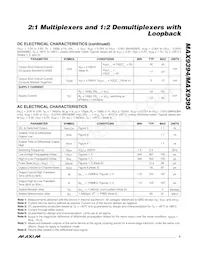 MAX9395EHJ+T Datasheet Page 3