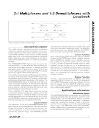 MAX9395EHJ+T Datasheet Page 9