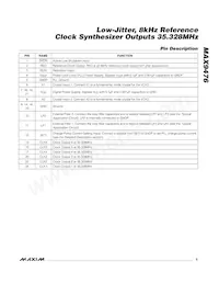MAX9476EUG-T Datasheet Page 5