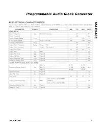 MAX9485ETP-T Datasheet Page 3