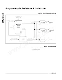 MAX9485ETP-T Datasheet Page 14