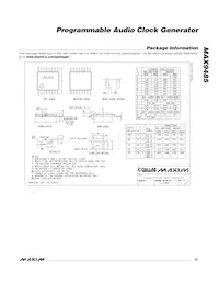 MAX9485ETP-T Datasheet Page 15